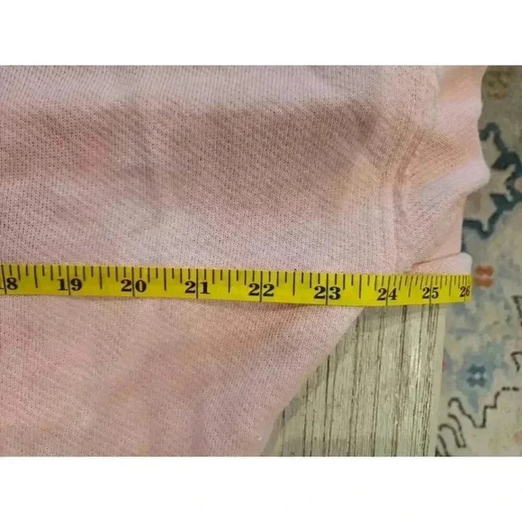 American Eagle Women's XL Cropped Pink Hoodie Pullover Casual Long Sleeve - Picture 10 of 10